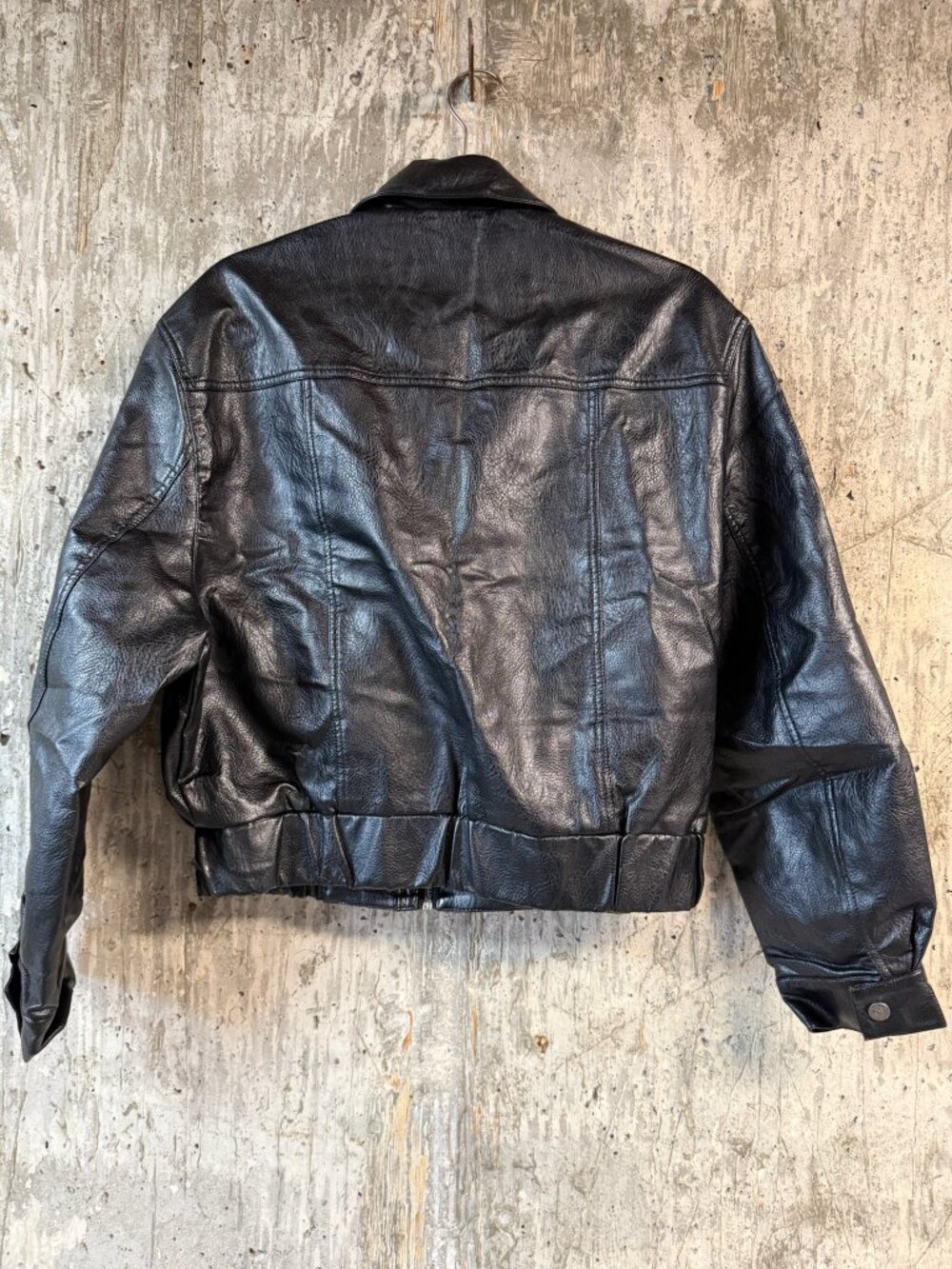 ROSEBANKS Men's Leather Bomber Jacket Size M In Black - Picture 2 of 5